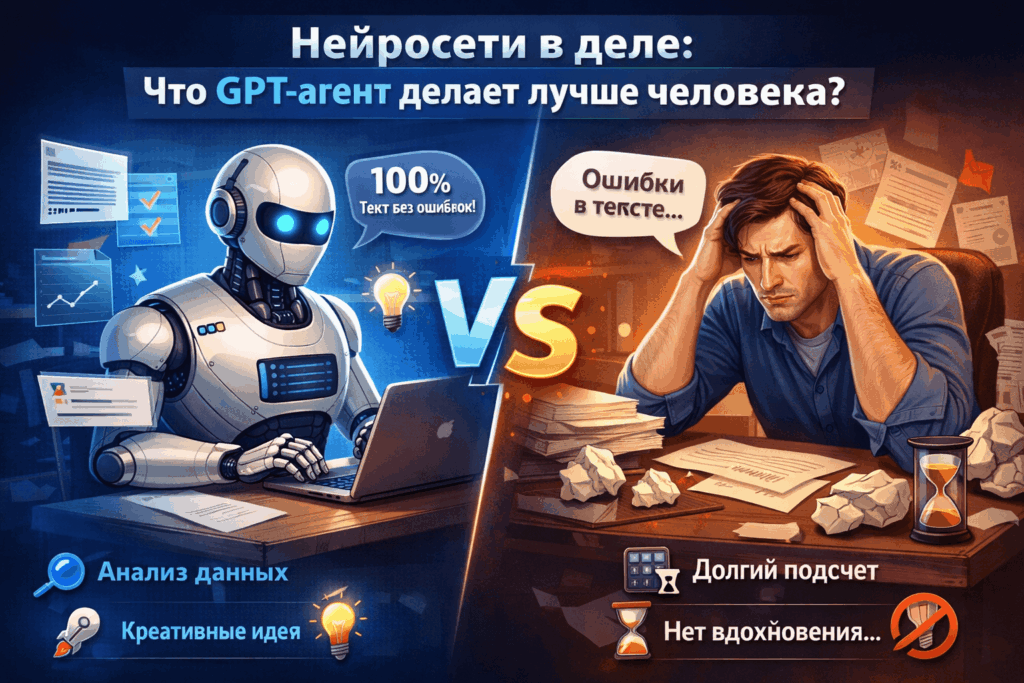 chelovek i bot sorevnuyutsya